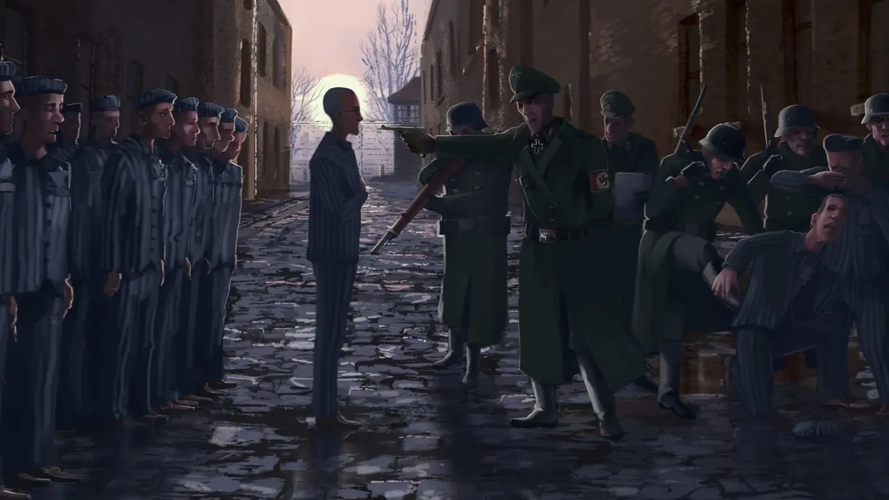 Cena de Maximiliano Kolbe e Eu (2023)